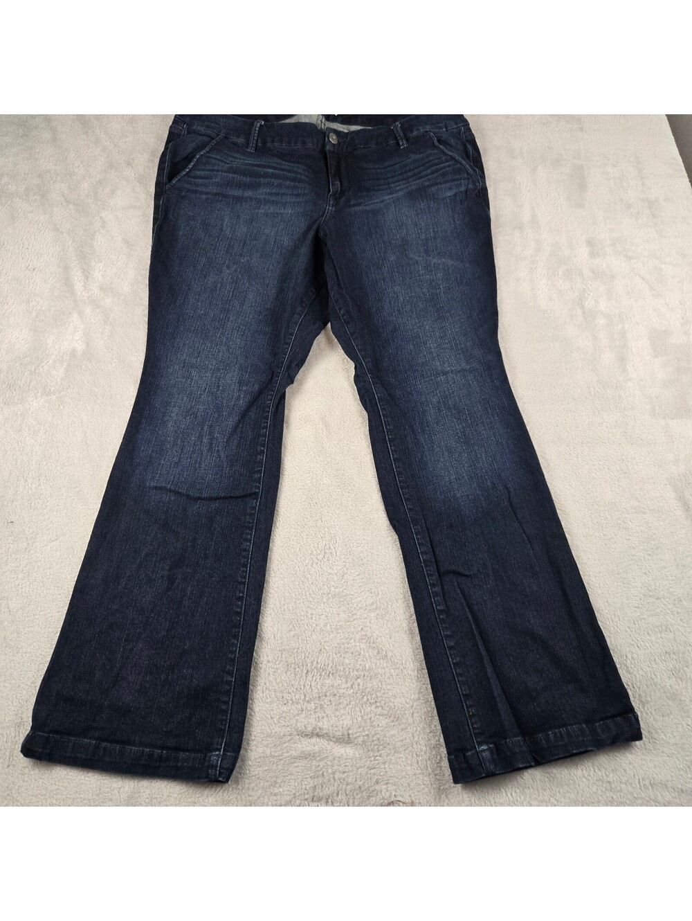 Torrid Denim Women's Jeans Size 20R Dark Wash Bootcut Stretch Plus Size